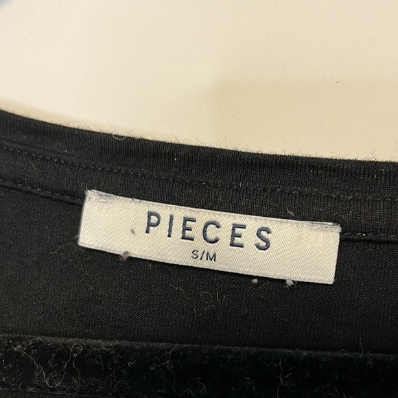 Pieces S/M Viscose Blend Play Dress - Picture 2 of 6